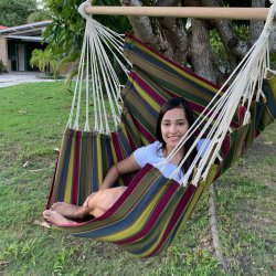 Forest Green Hngekjestol i 100% ny bomuldsstof