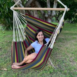 Forest Green Hngekjestol i 100% ny bomuldsstof