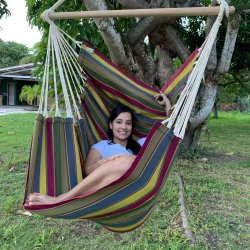 Forest Green Hngekjestol i 100% ny bomuldsstof