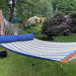 Vatteret hngekje med pind