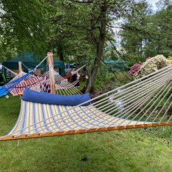 Vatteret hngekje med pind