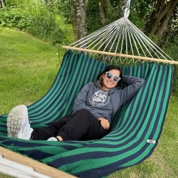 Tenda T Hngekje Mrk Stribet