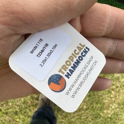 Tenda T Hngekje Mrk Stribet