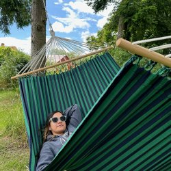 Tenda T Hngekje Mrk Stribet