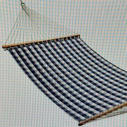 Billig Hngekje i Blt og hvidt tern - HAST