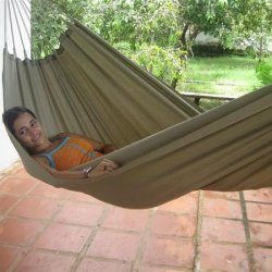 PRO Single Hngekje i sand-grgrn