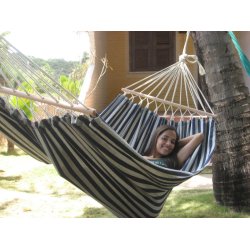 Maritim stribet hngekje med tvrpinde