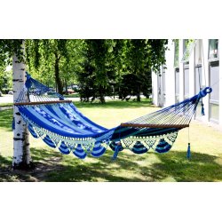 Autentisk hngekje fra Nicaragua med barre og pynt