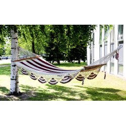 Autentisk hngekje fra Nicaragua med barre og pynt