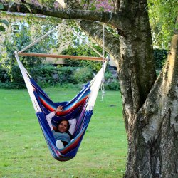 Gigantisk hngekjestol - Mega Azul Brasil