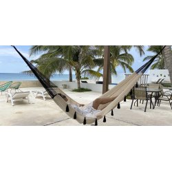 Hngekje Coralina - Stor dekorativ Mexicansk Net Hngekje 