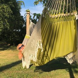 Doublesided hngekje Boheme Grn