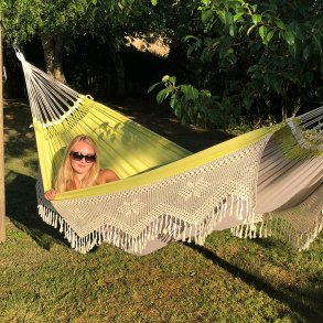 Doublesided hngekje Boheme Grn