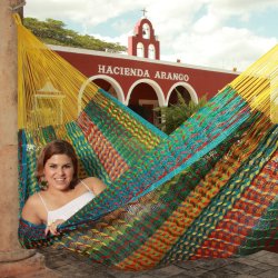 Kabel net hngekje K12 - tyk snor og hndfremstillet