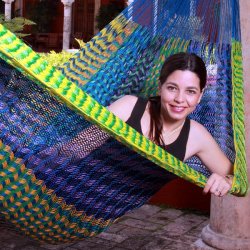 Kabel net hngekje K12 - tyk snor og hndfremstillet