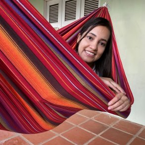 Kids Mundo hngekje uden bresnore i farverigt look