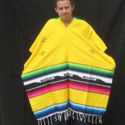 Poncho - Autentisk - og fra Mexico