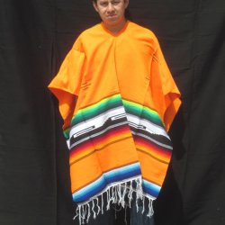 Poncho - Autentisk - og fra Mexico