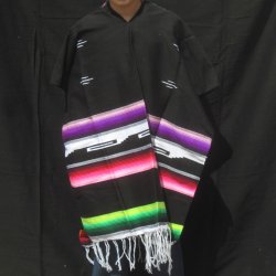 Poncho - Autentisk - og fra Mexico