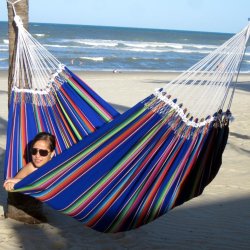 Mexico Blue hngekje i hj kvalitet. INKA Dobbelt hngekje