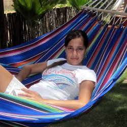 Mexico Bl Stofhngekje i farverige kombinationer af farver