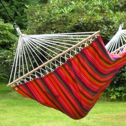 Hngekje Guatemalamix stof med 140 cm brede trstokke