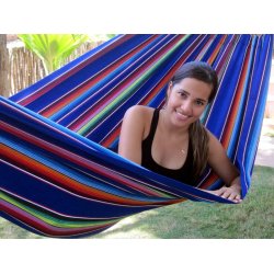 Mexico Blue hngekje i hj kvalitet. INKA Dobbelt hngekje