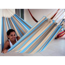 Outdoor Hngekje i pastel farver.