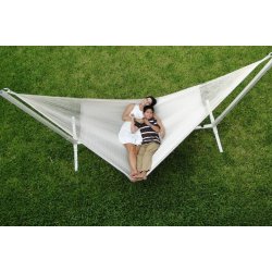 Mega hngekje - Naturhvid Mexicansk Hngekje i stort net