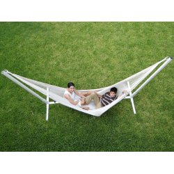 Mega hngekje - Naturhvid Mexicansk Hngekje i stort net