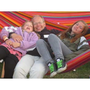 Stof hængekøje til børn er sjovt legetøj