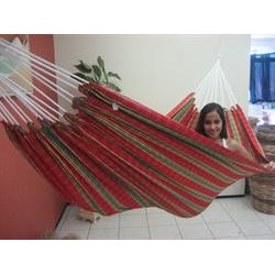 Textil H&aelig;ngek&oslash;je i r&oslash;dt ternet stof