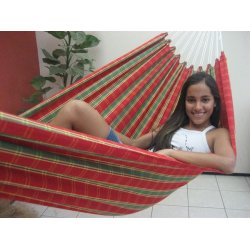 Textil H&aelig;ngek&oslash;je i r&oslash;dt ternet stof