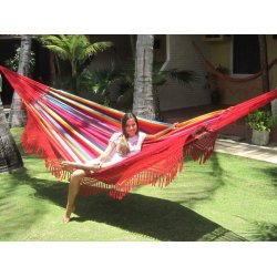 EXTREMO hngekje med elegante og flotte hndfremstillet pynt. Extra slidstrkt stof med PYNT