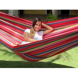 Mexico Rd Hngekje i Strkt Stof til Leg og Hyg!