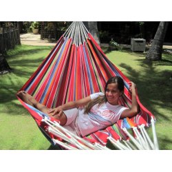 Mexico Rd Hngekje i Strkt Stof til Leg og Hyg!