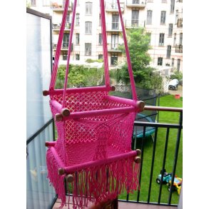 Lille Prinsens Baby Hængestol i Pink